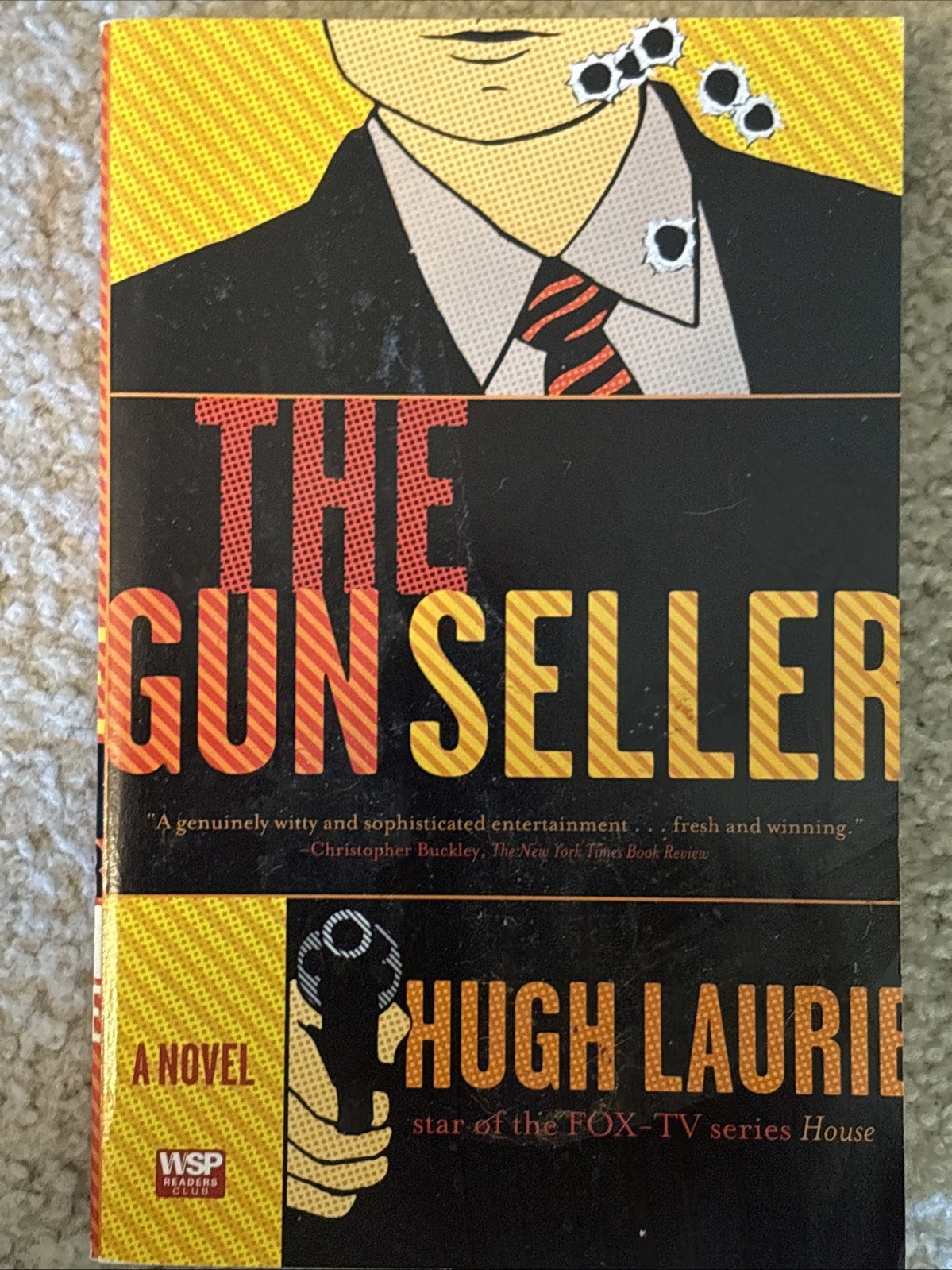 The Gun Seller by Hugh Laurie Paperback Good Condition Fast Shipping