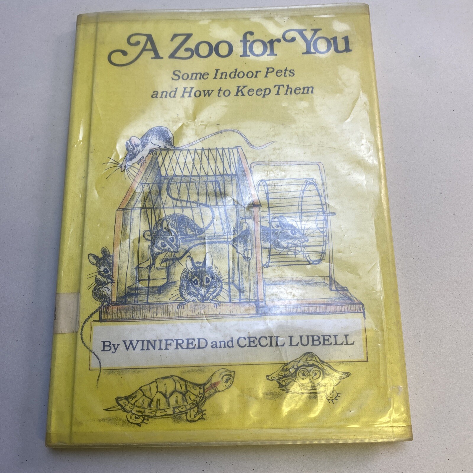 A Zoo for You : Some Indoor Pets and How to Keep Them by Cecil Lubell 1970
