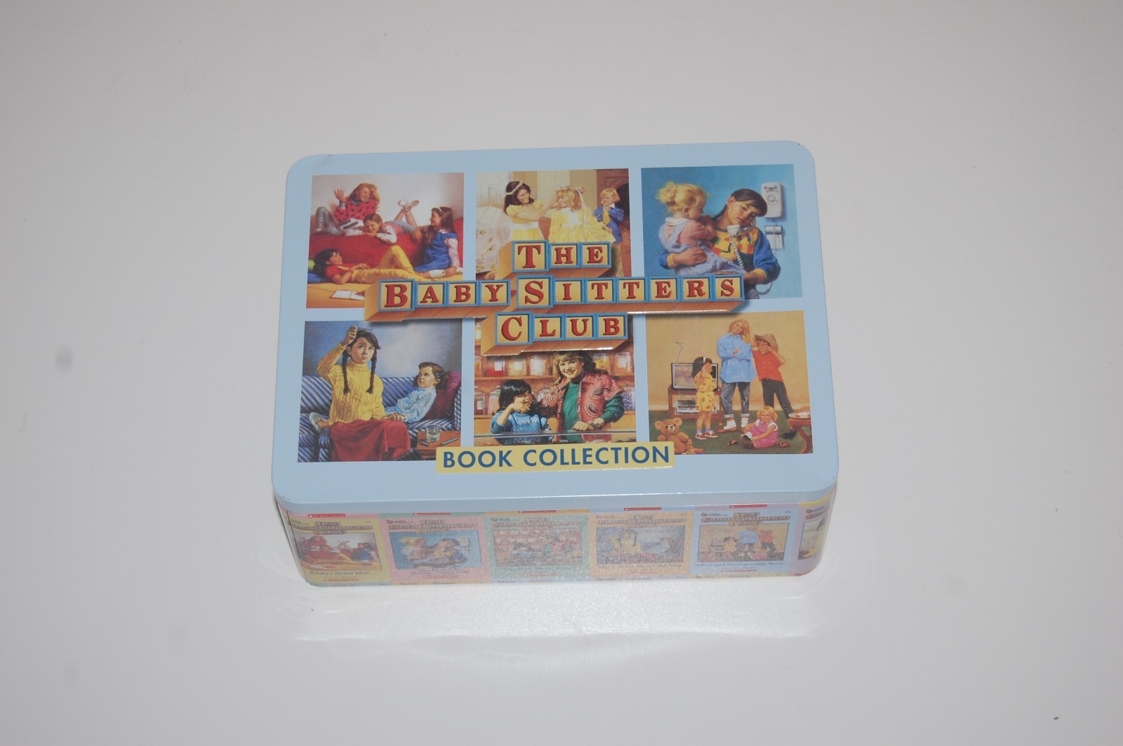 BabySitters Club Book Collection #1-6 Collector’s Retro Tin Box Set Ann Martin