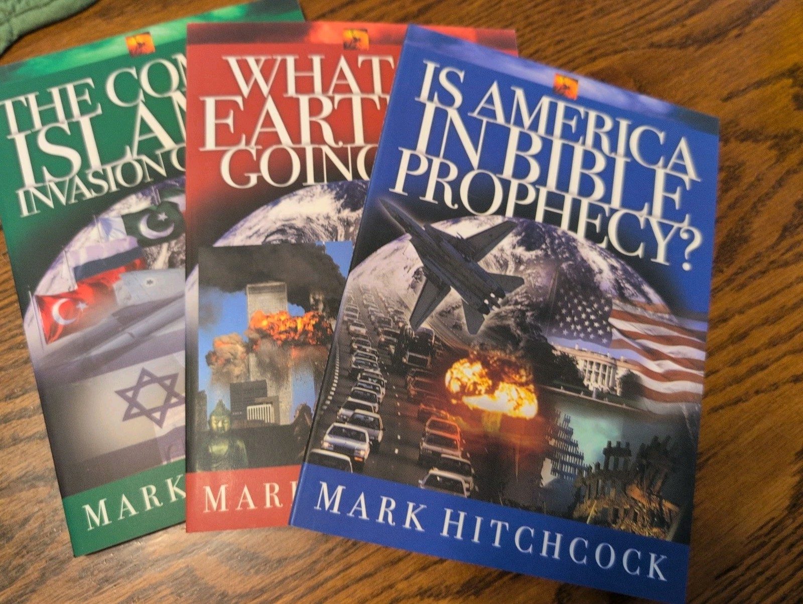 3 Bible Prophecy Books? Paperback Mark Hitchcock America And Islam
