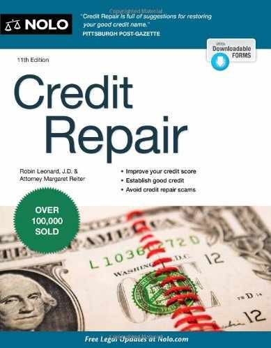Credit Repair – Paperback, by Leonard Robin; Reiter Margaret – Acceptable
