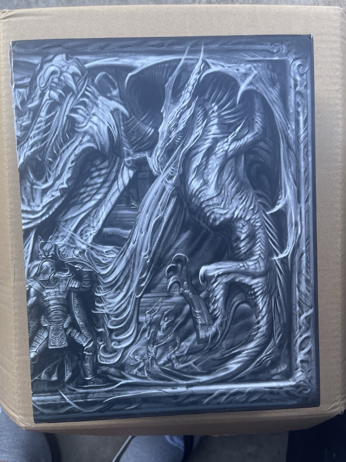 Skyrim Library 3 Volume Hardcover Box Set Elder Scrolls V Dragon Case Rare
