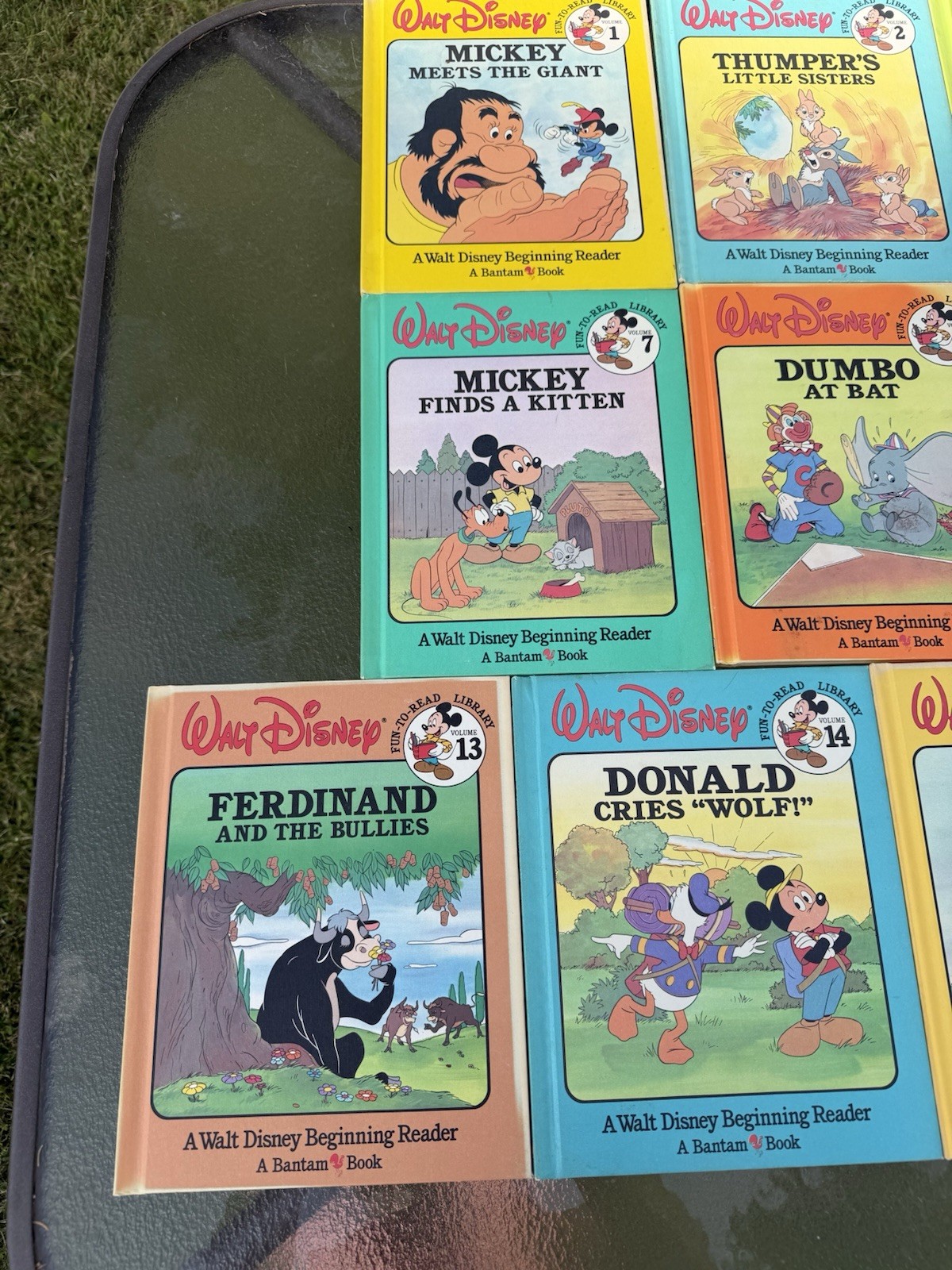 Walt Disney Fun To Read Library 19 Book Bundle Vintage Readers FULL Set