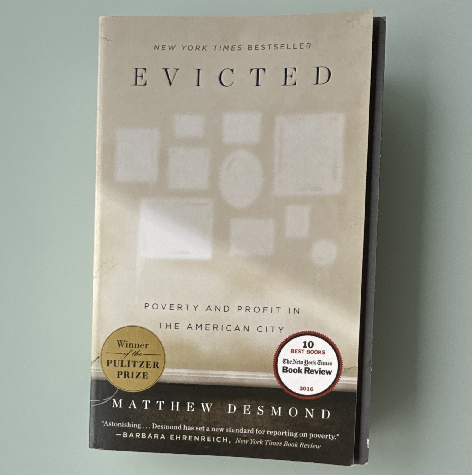 Matthew Desmond, Evicted: Poverty and Profit in the American City, Paperback