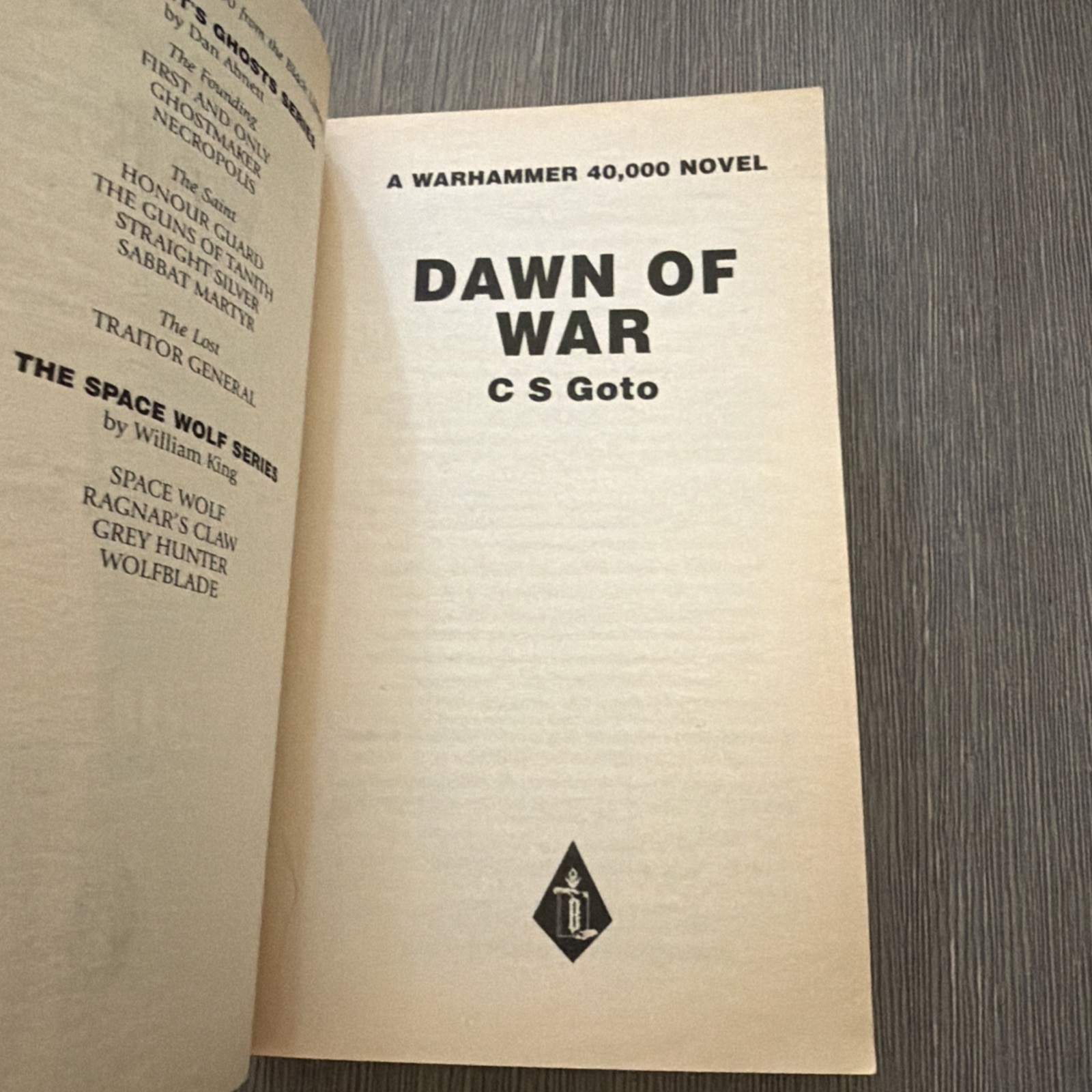 Lot of (6) WARHAMMER Paperback Books – Most Unread