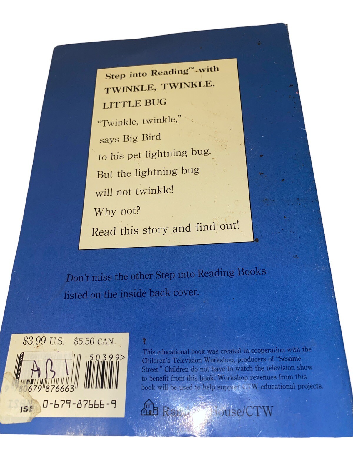 Step into Reading Ser.: Step 1: Twinkle, Twinkle, Little Bug by Katharine…