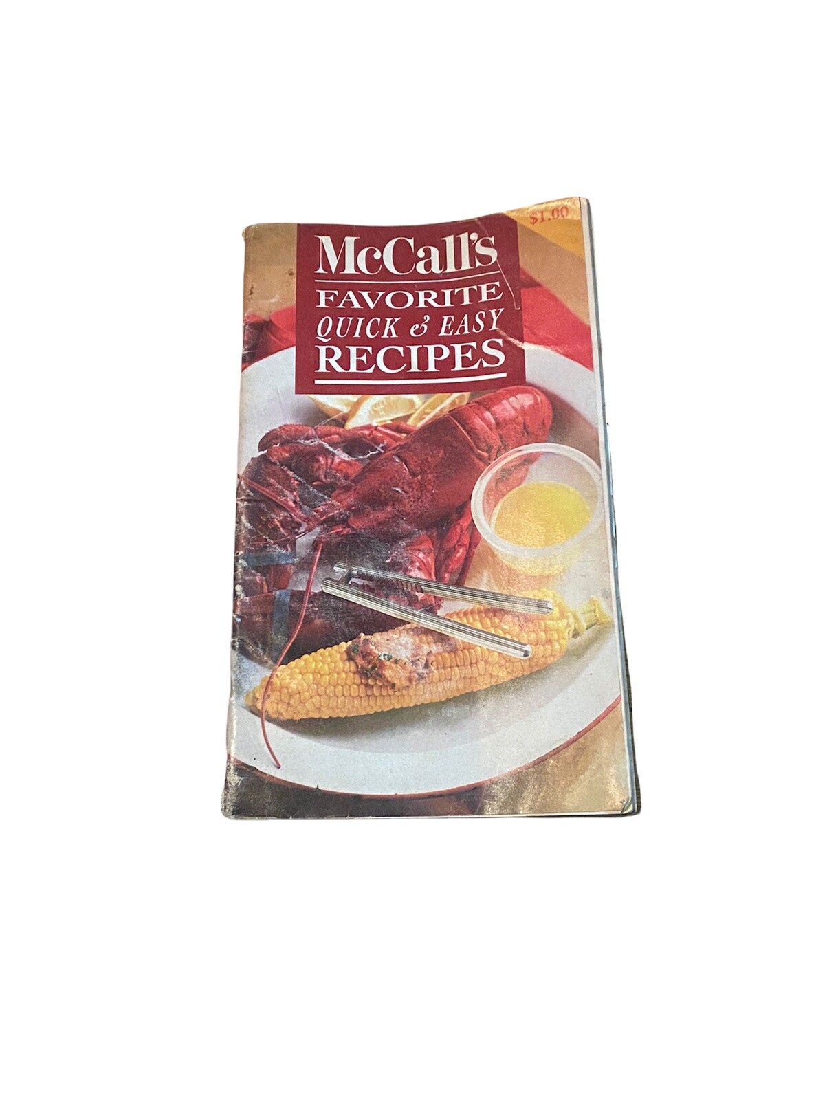 McCalls Favorite Quick and Easy Recipes Booklet 62 Pages Vintage