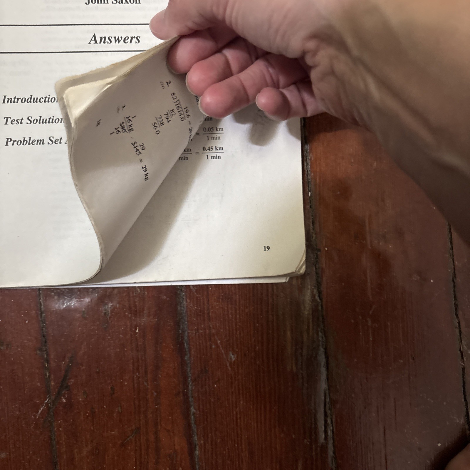 Saxon Math Algebra 1/2: An Incremental Development Homeschool Packet