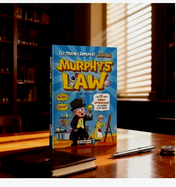 Murphy’s Law Learning Book for Kids 8-12 with 128 Pages Paperback Illustrated