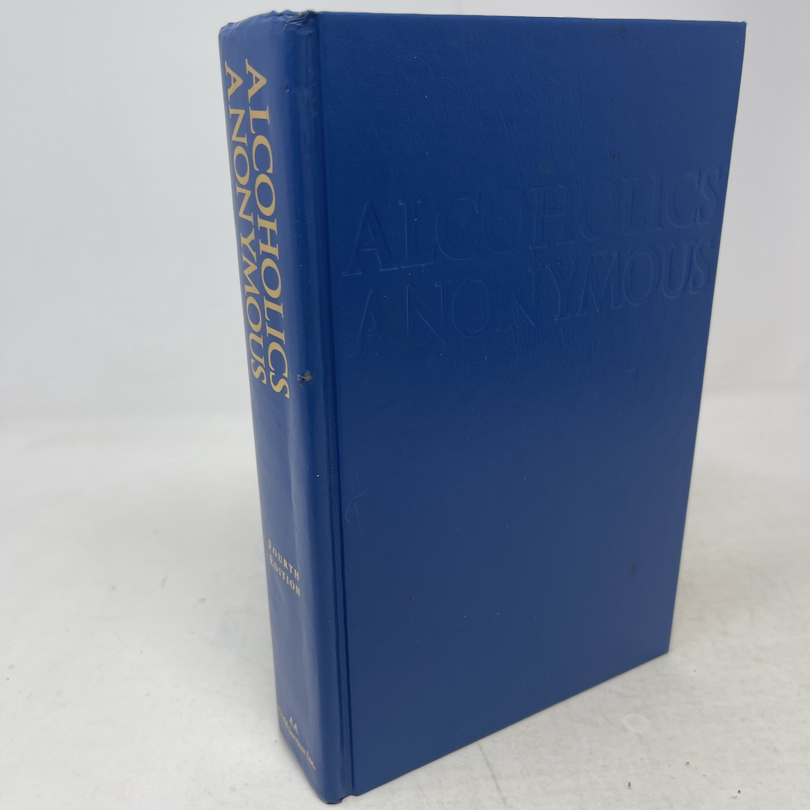 Alcoholics Anonymous Big Book 4th Edition 38th Printing 2017 Blue HC