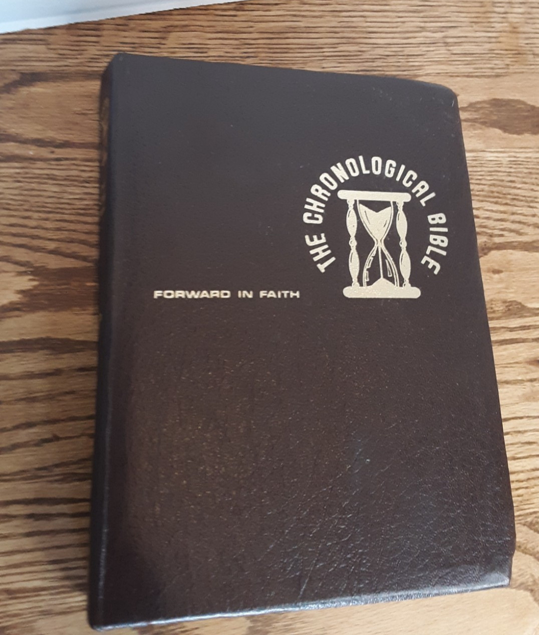 VTG The Chronological Bible Forward In Faith Reese&Klassen 1977 Large Print KJV