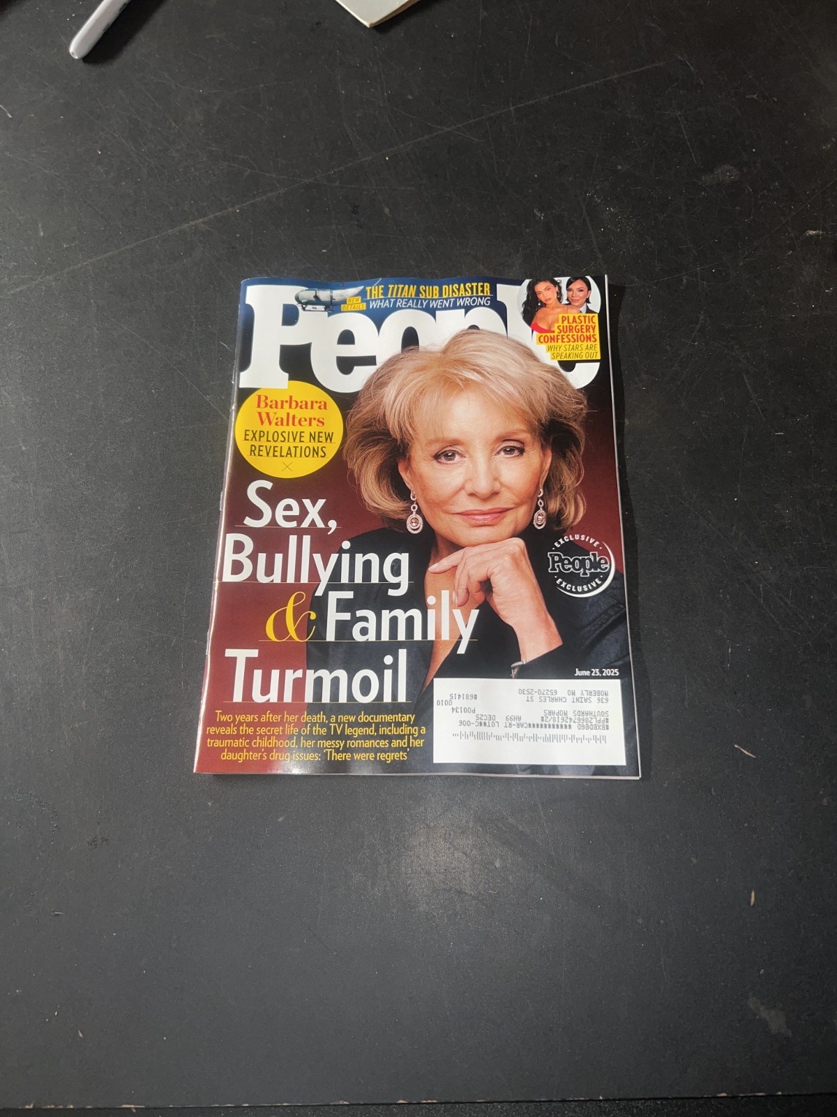 People Magazine June 23 2025 Barbara Walters Cover