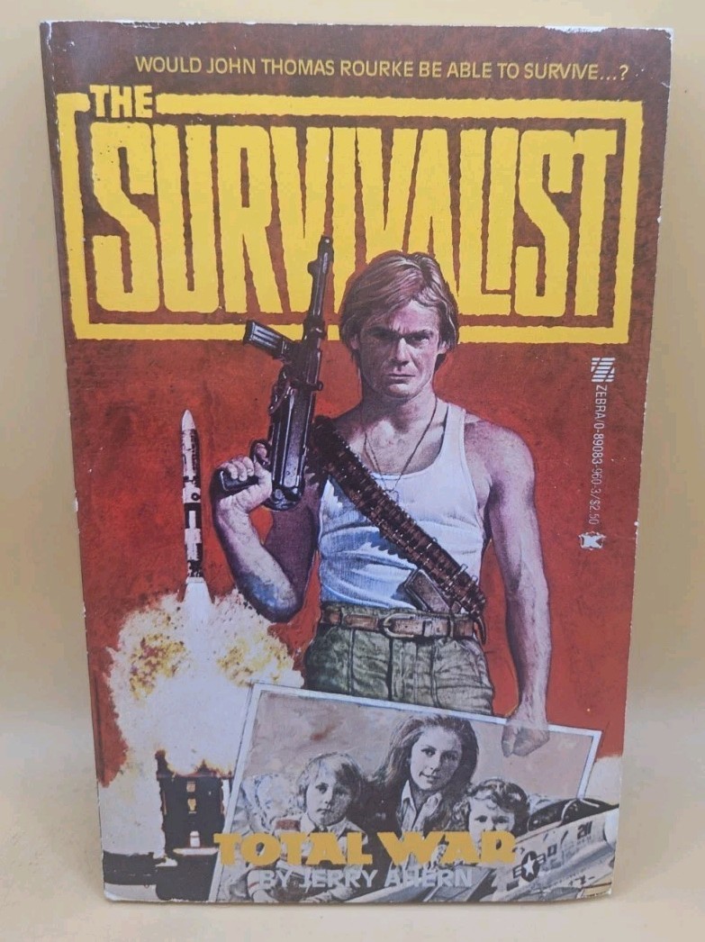 The Survivalist: Total War by Jerry Ahern Zebra Books 1981 Paperback