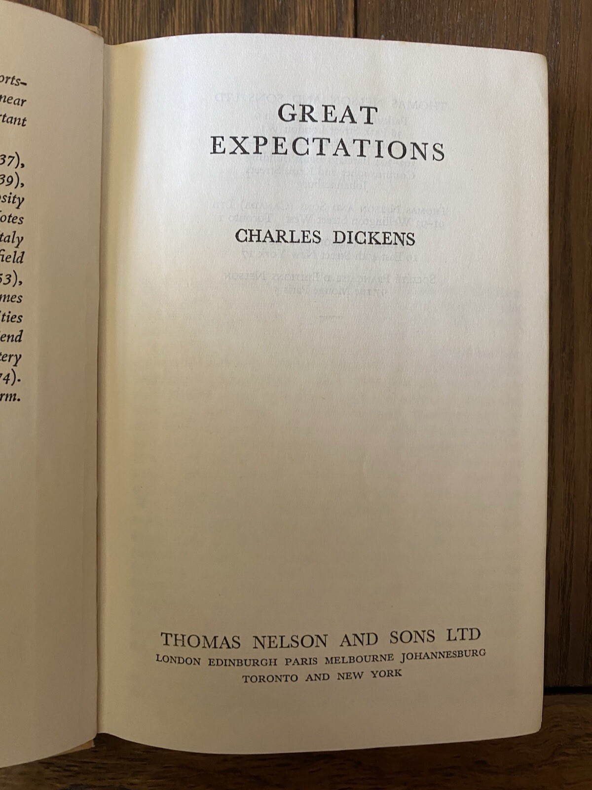 Charles Dickens c1933 Six Volumes Thomas Nelson and Sons