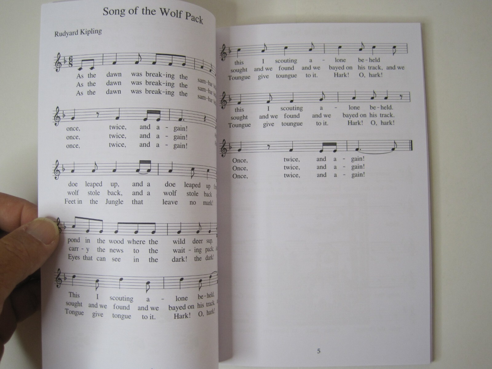 MOWGLIS School of the Open Songbook 2018 – Paperback – 68 Pages – 5 3/8 x 8 3/8