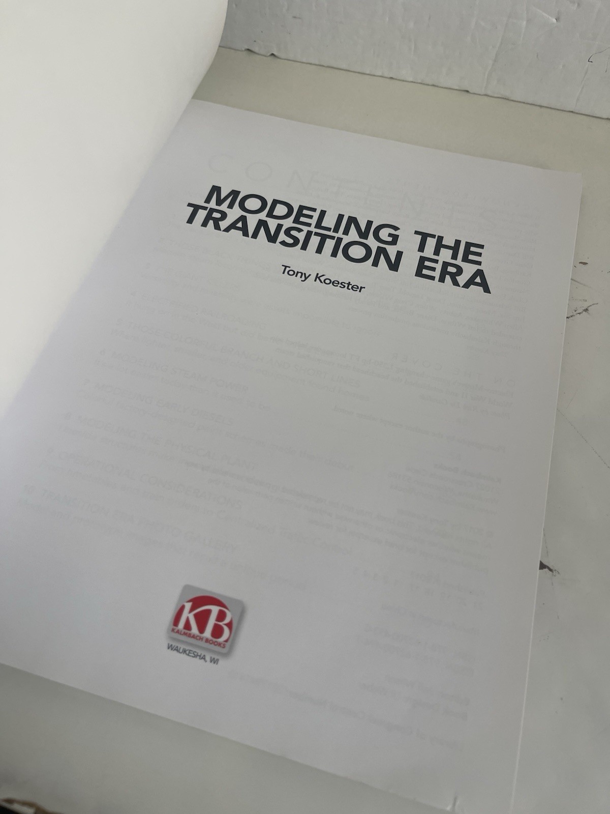 Modeling the Transition Era by Tony Koester (2017, Trade Paperback)