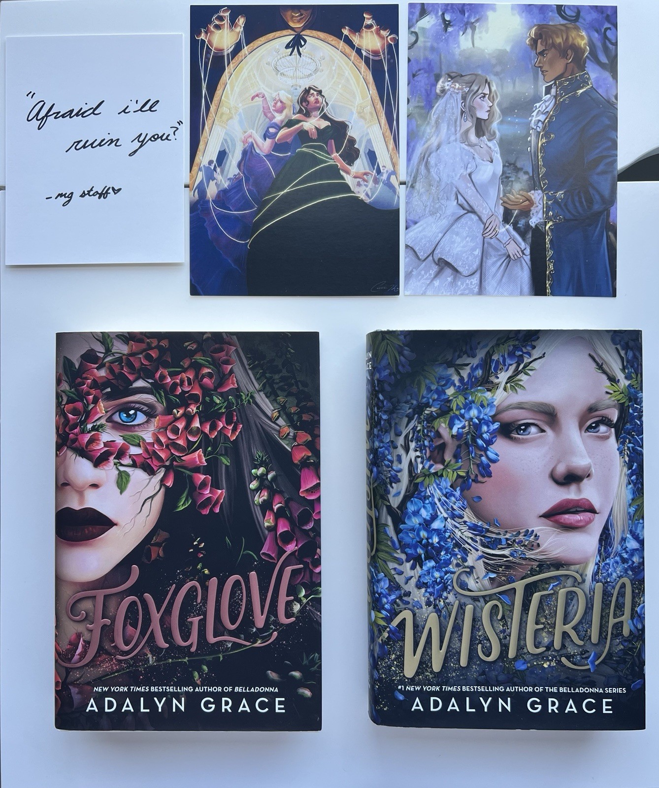 SIGNED – Foxglove & Wisteria by Adalyn Grace