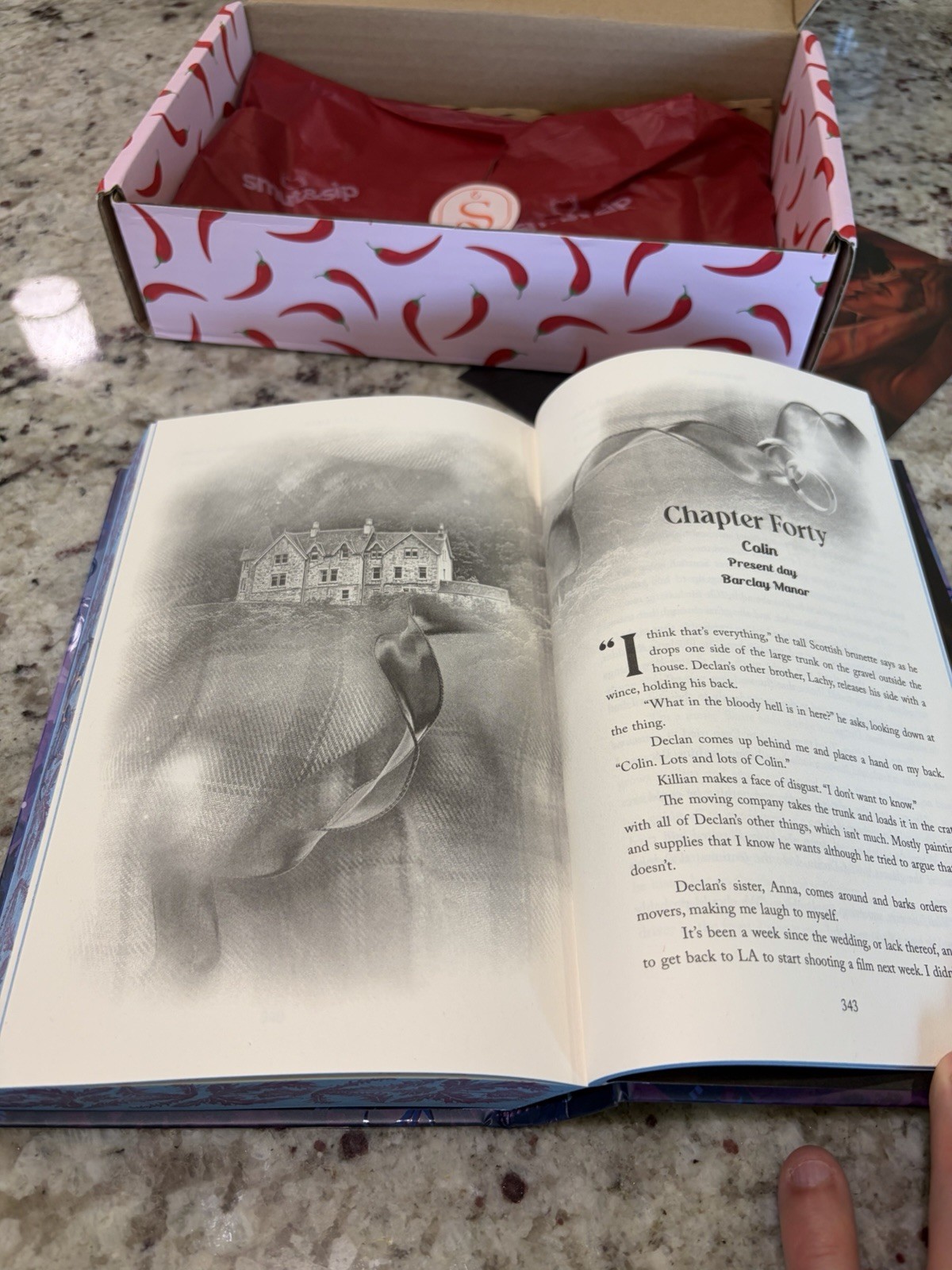 Smut & Sip SIGNED Sara Cate Promise Me Special Edition Hardcover + Art Print New