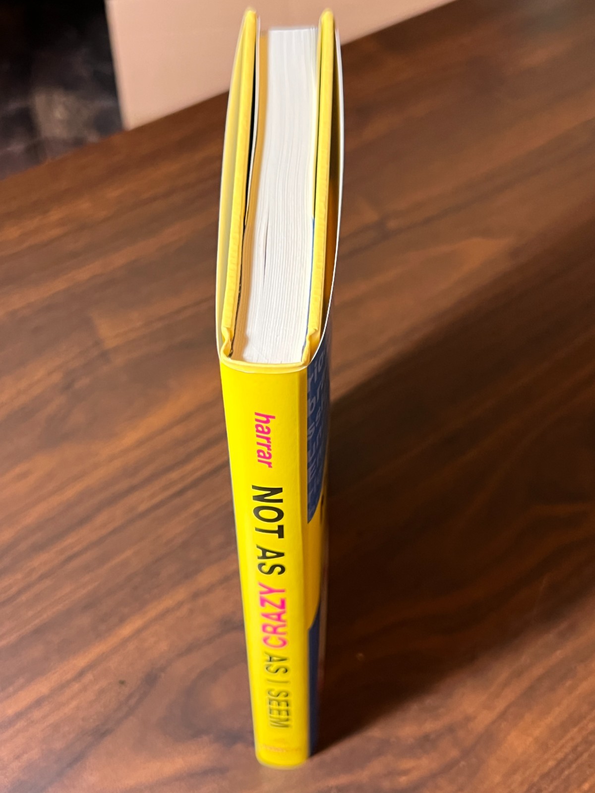 NOT AS CRAZY AS I SEEM George Harrar HC/DJ 2003 FINE/FINE Juvenile Fiction