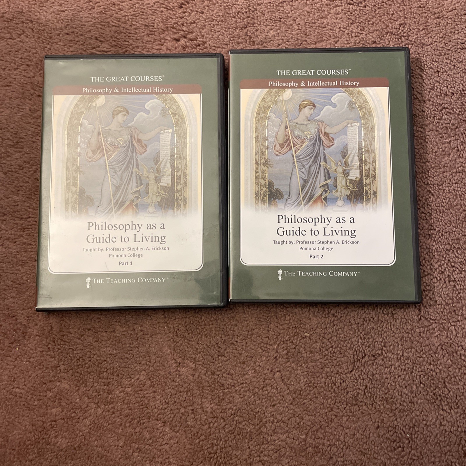 Great Courses Philosophy as a Guide to Living/Erickson/12 CDs