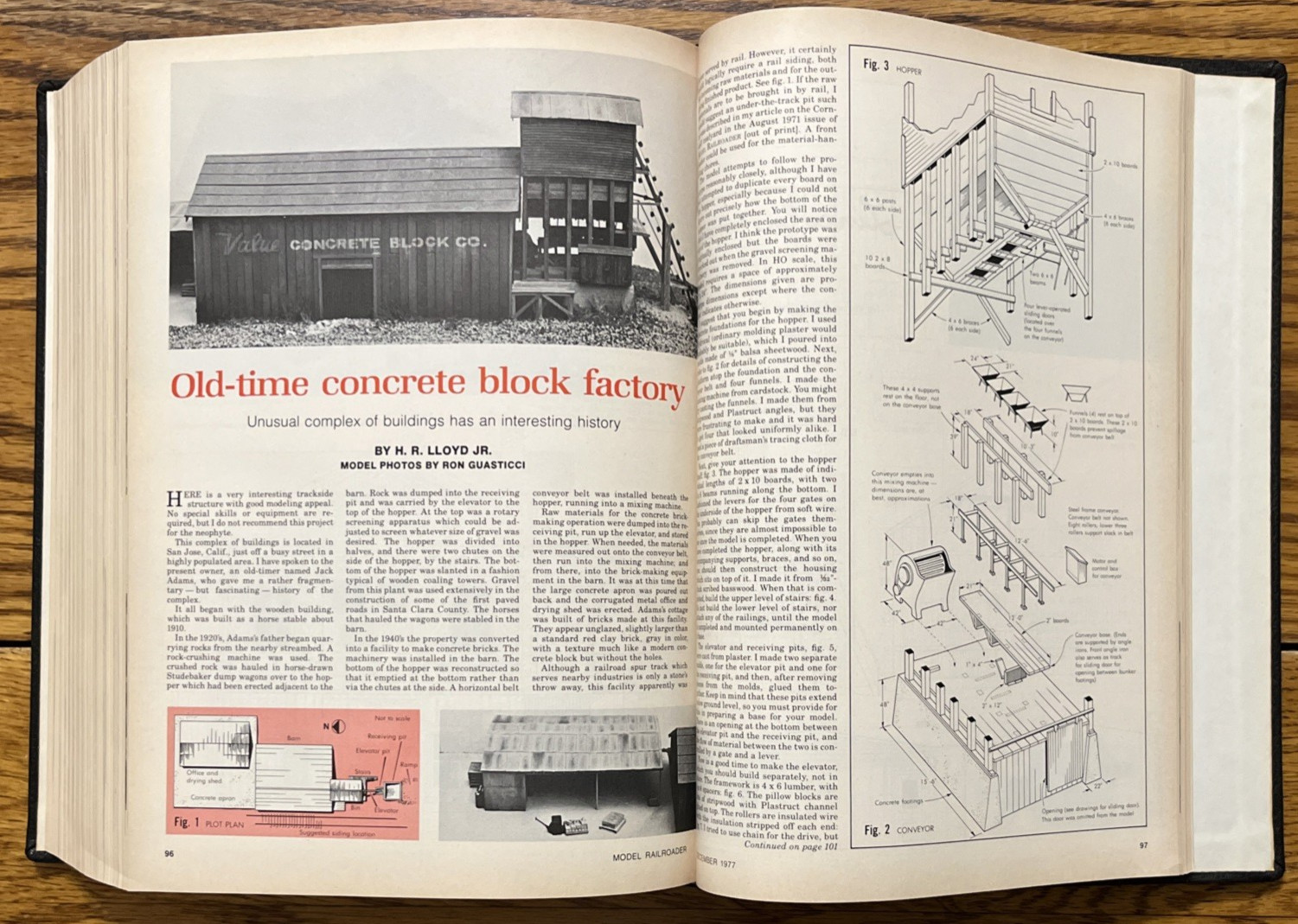 Model Railroader Bound Vol. 44 Complete Year 1977 *NICE!!