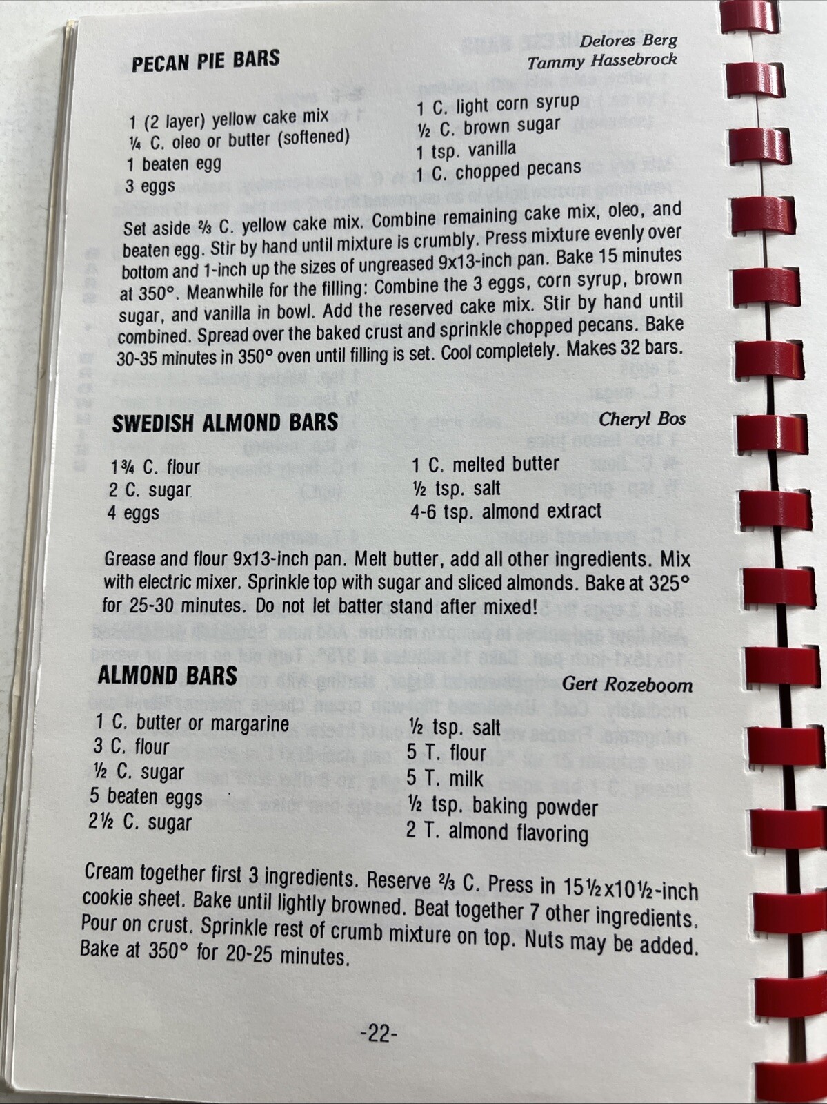 Alvord Iowa IA cook book ethnic history Swedish Vintage 1993 Dutch German cookie