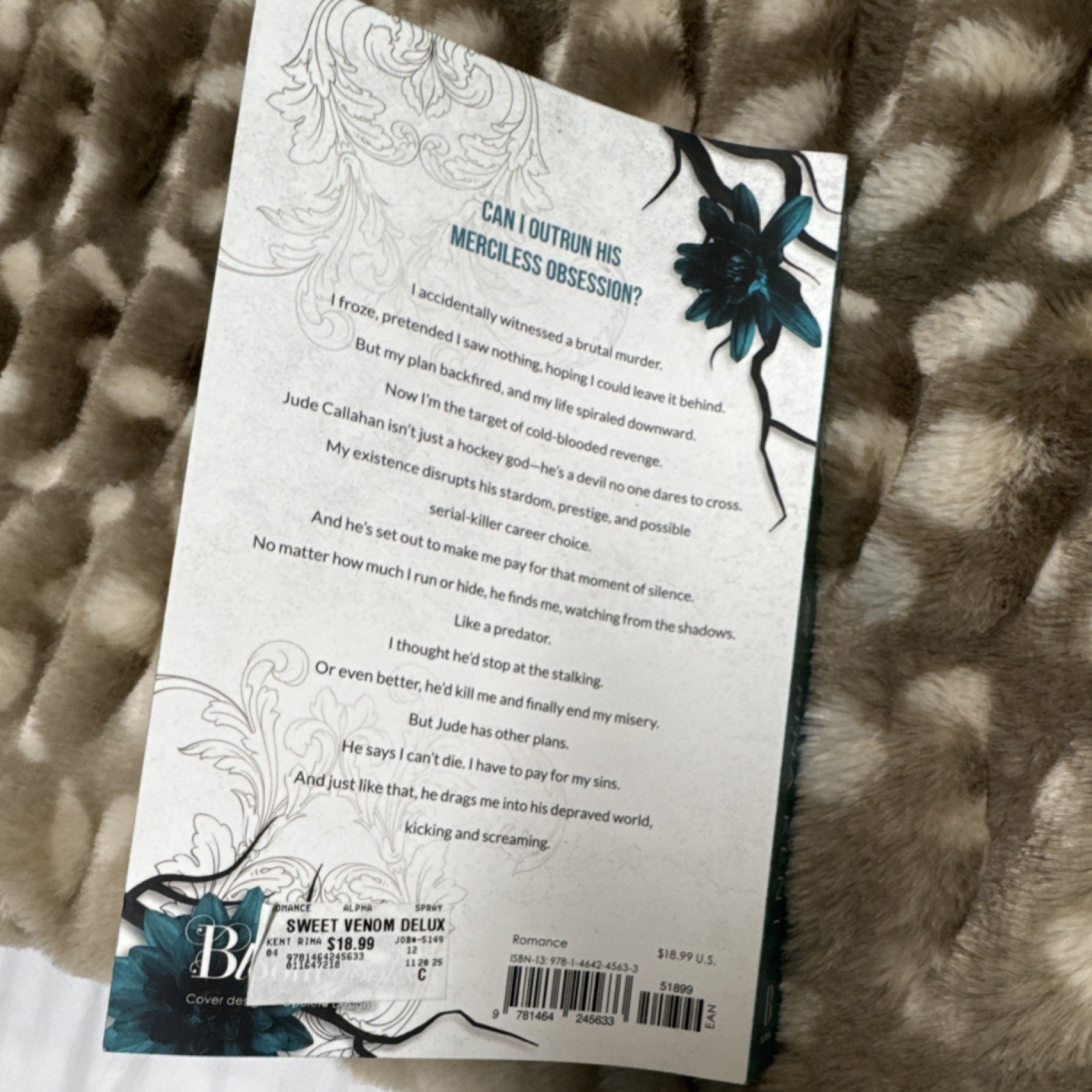 Rina Kent Sweet Venom Deluxe Edition Trade Paperback 2025 Vipers Ser. Romance