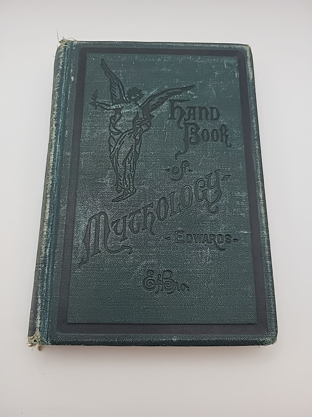 Hand Book of Mythology Edwards Antique Hardcover 1883 Eldredge & Brothers