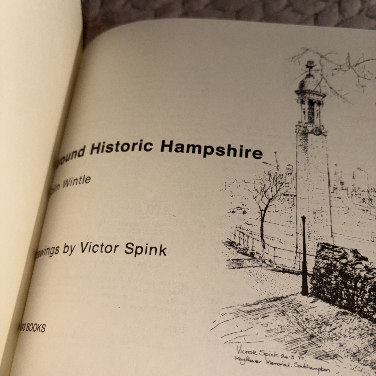 Around Historic Hampshire by Colin Wintle Victor Spink Illustrated HC