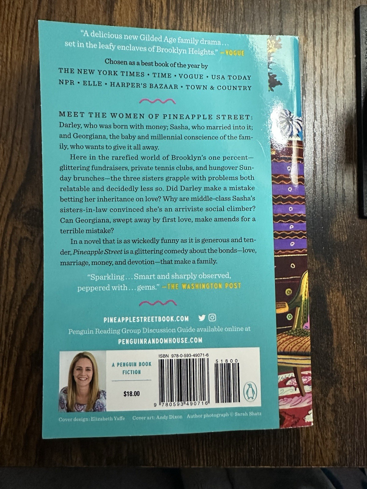 Pineapple Street a Novel by Jenny Jackson (Trade Paperback)