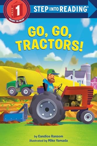 Go, Go, Tractors! (Step into Reading, Ste… by Yamada Mike Paperback / softback