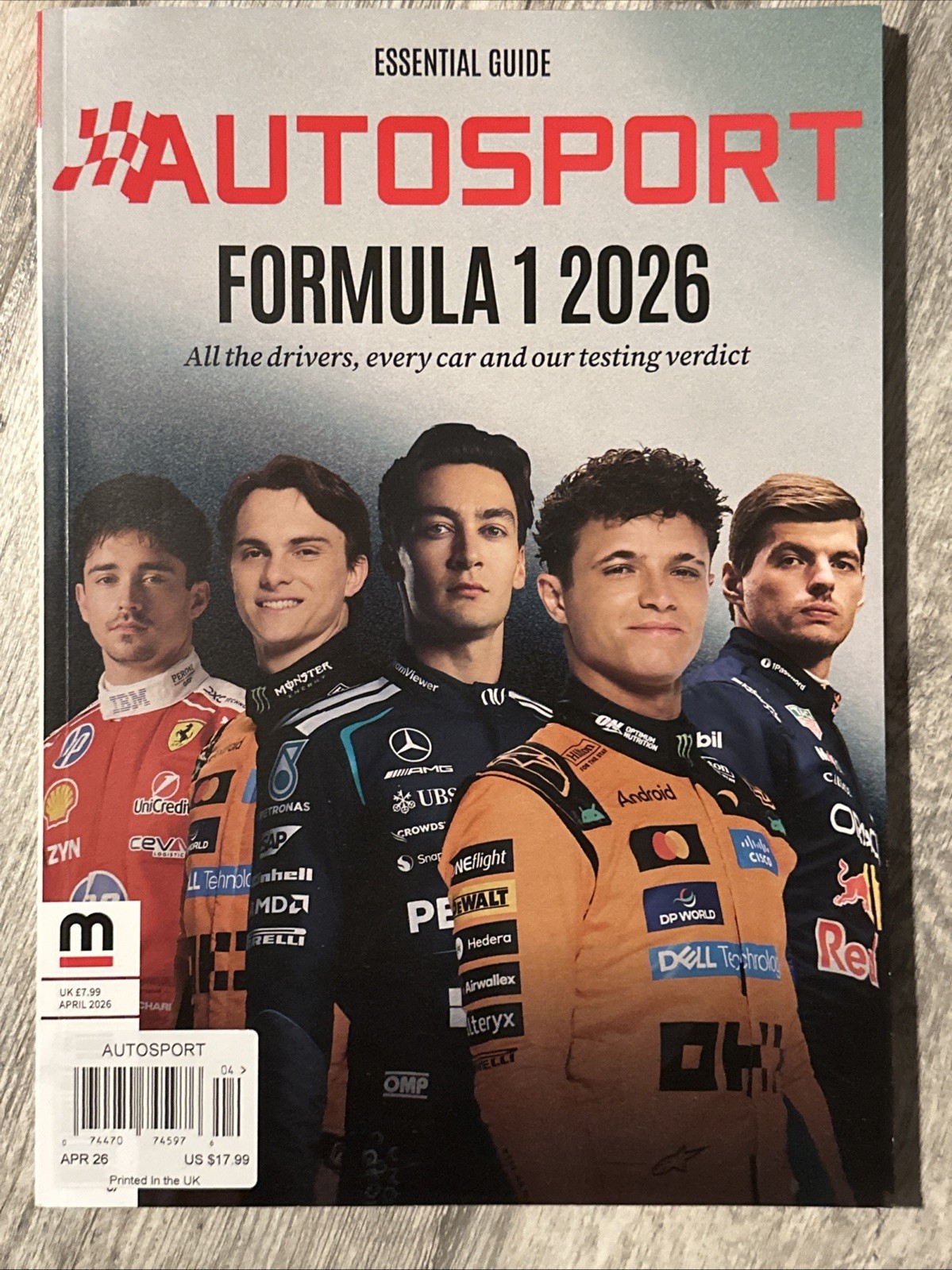 Autosport Magazine April 2026 F1 Formula One 2026 Essential Guide