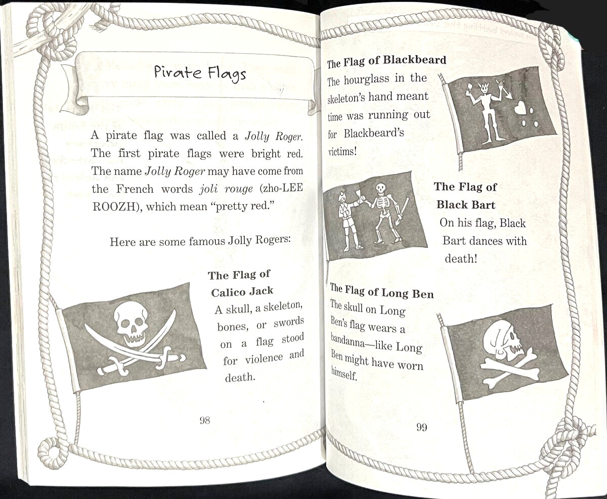 MAGIC TREE HOUSE SERIES (Books 2 – 7) *Plus additional “Pirates” book (7 books)