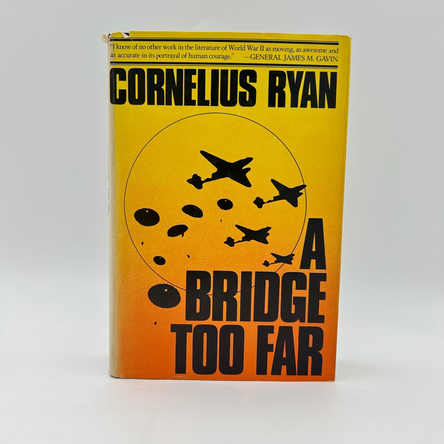 A Bridge Too Far Cornelius Ryan 1974 First Edition WWII Military History Simon &