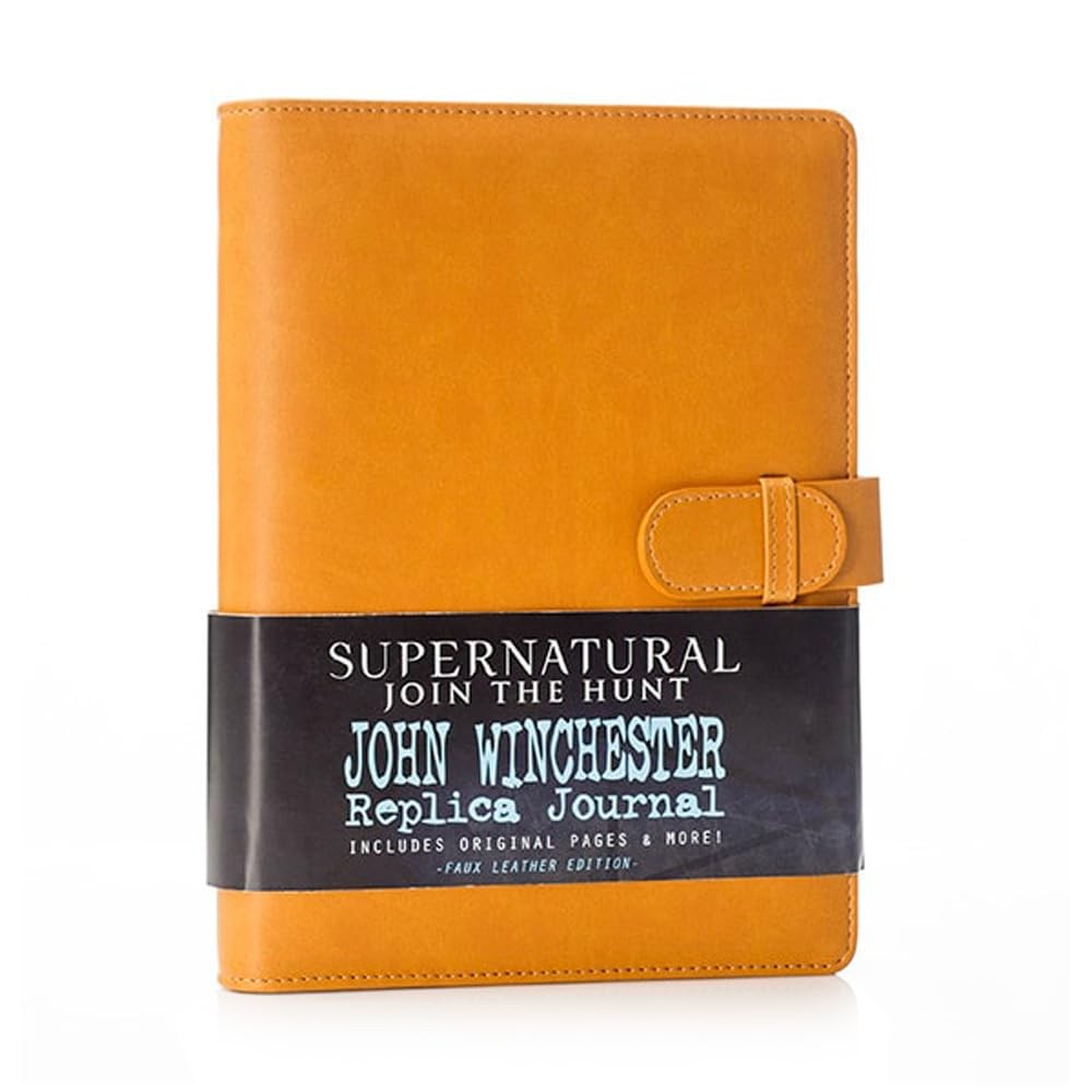 Supernatural John Winchester’s Journal, Official Replica 6 inches X 9