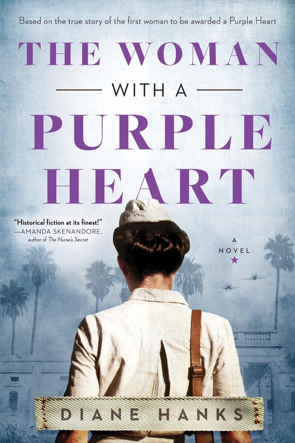 The Woman with a Purple Heart: A Novel by Diane Hanks (English) Paperback Book