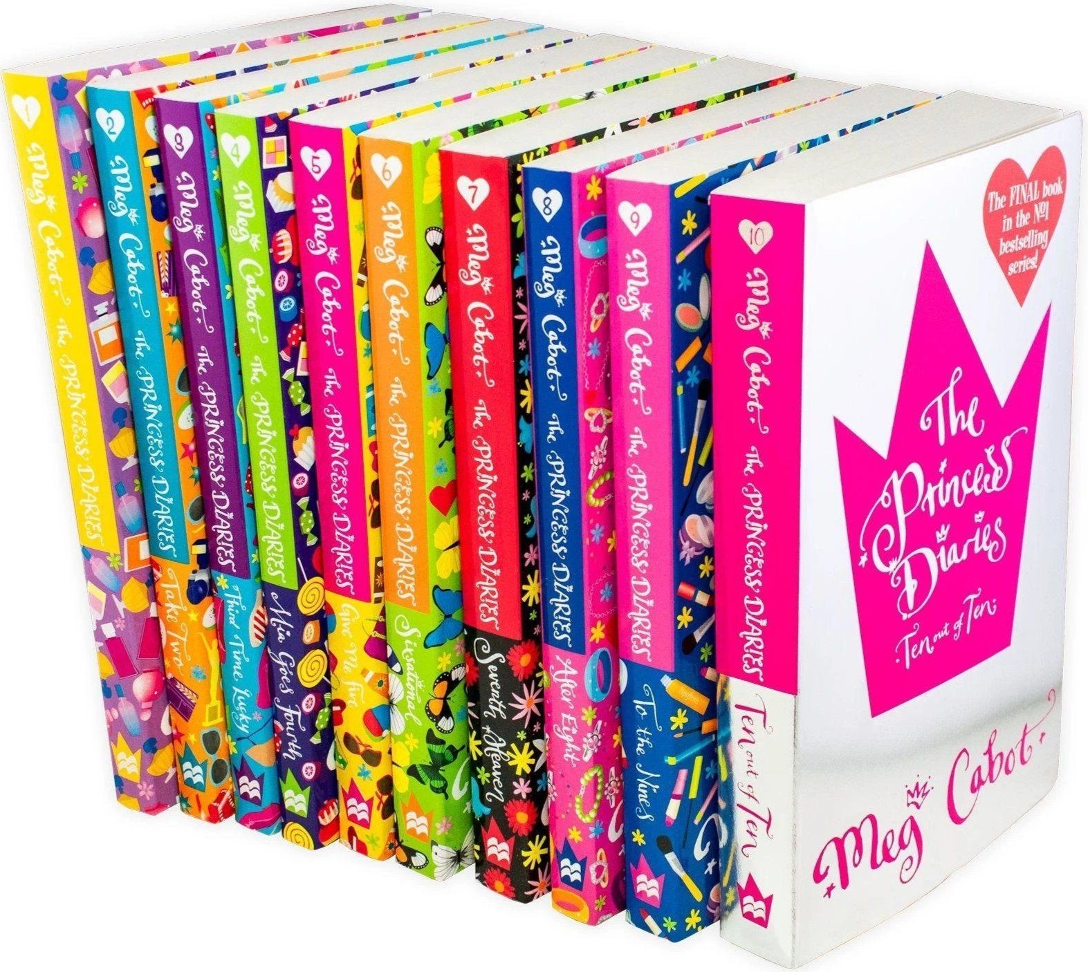 The Princess Diaries by Meg Cabot 10 Books Set – Ages 12+ – PB