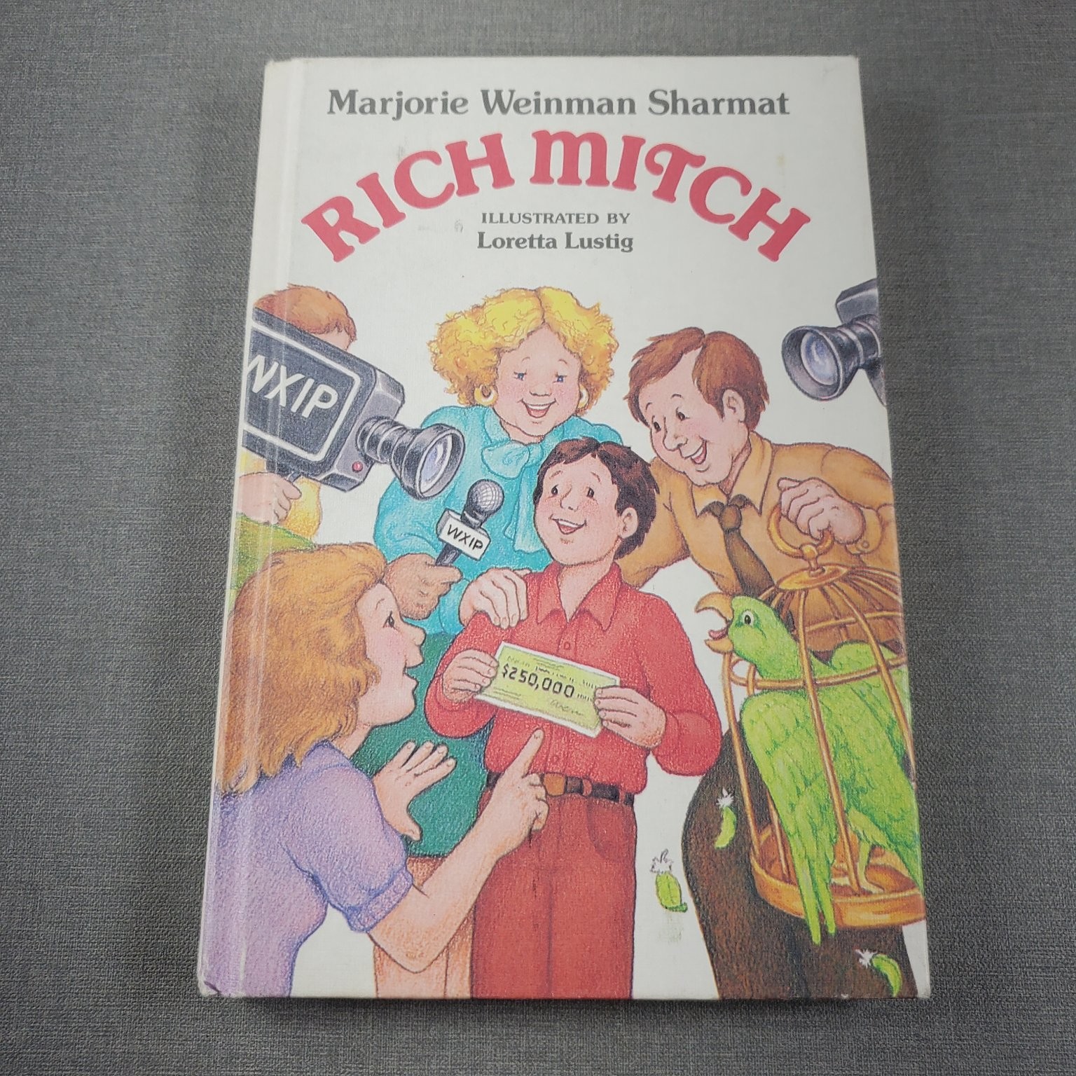 Rich Mitch Marjorie Weinman Sharmat 1983 Illustrated Children’s Book Morrow