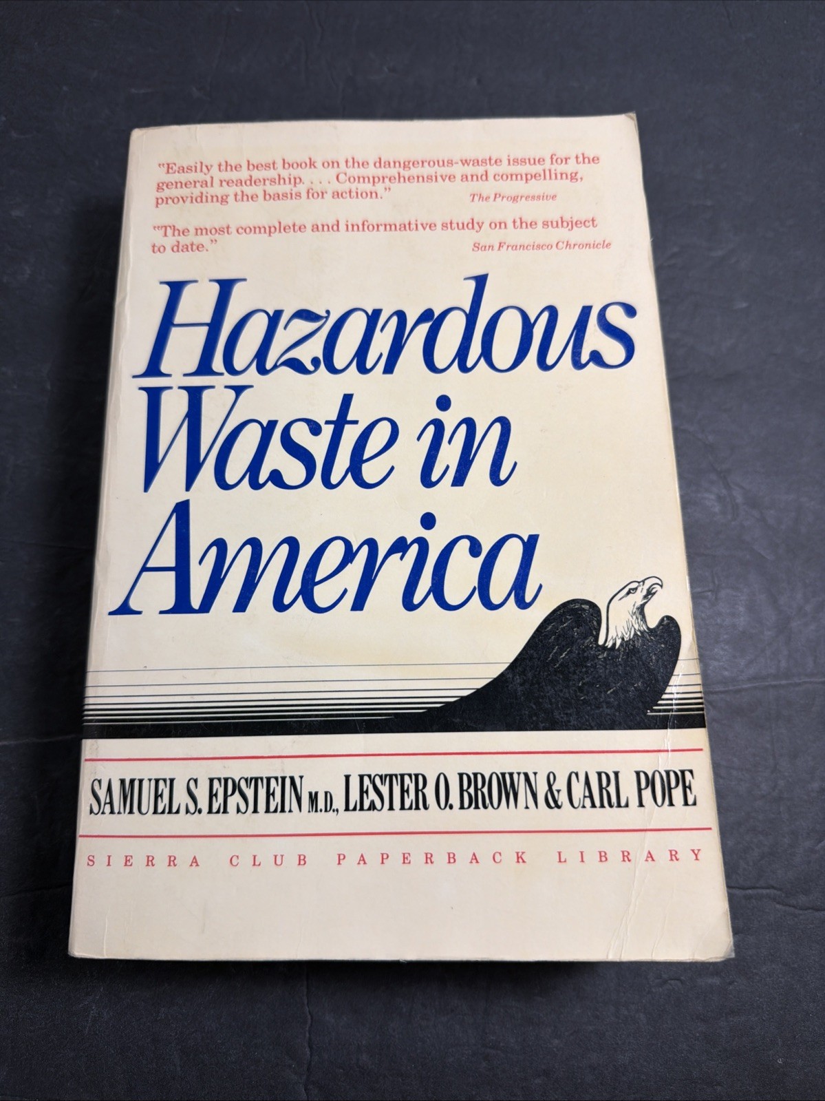 Hazardous Waste In America Samuel Epstein Paperback 1982