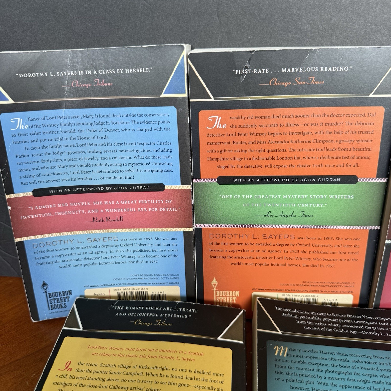 Lot: 9 Dorothy L Sayers Books Lord Peter Wimsey Series # 2 3 5 6 7 8 10 12 13