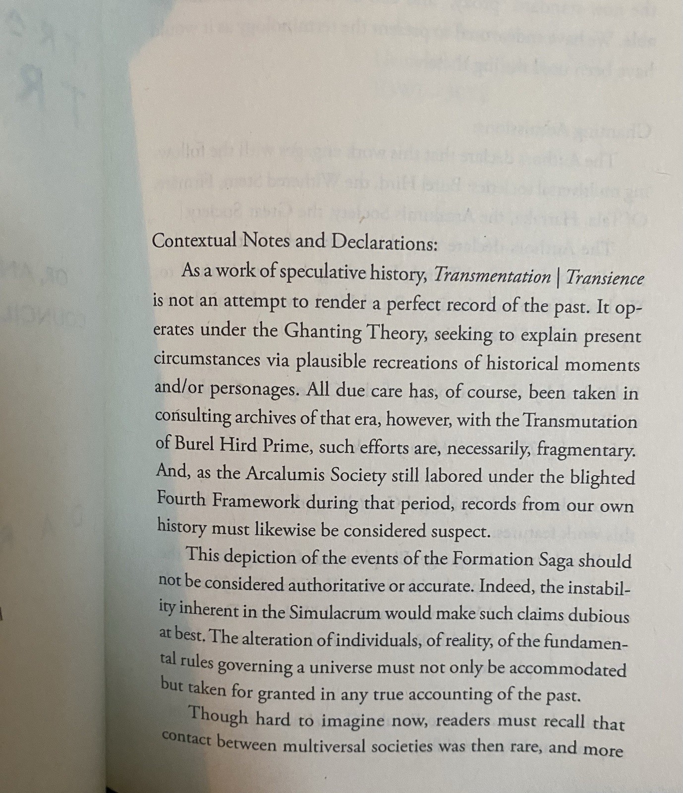 Transmentation Transcience by Darkly Lem (Trade Paperback) Uncorrected ARC
