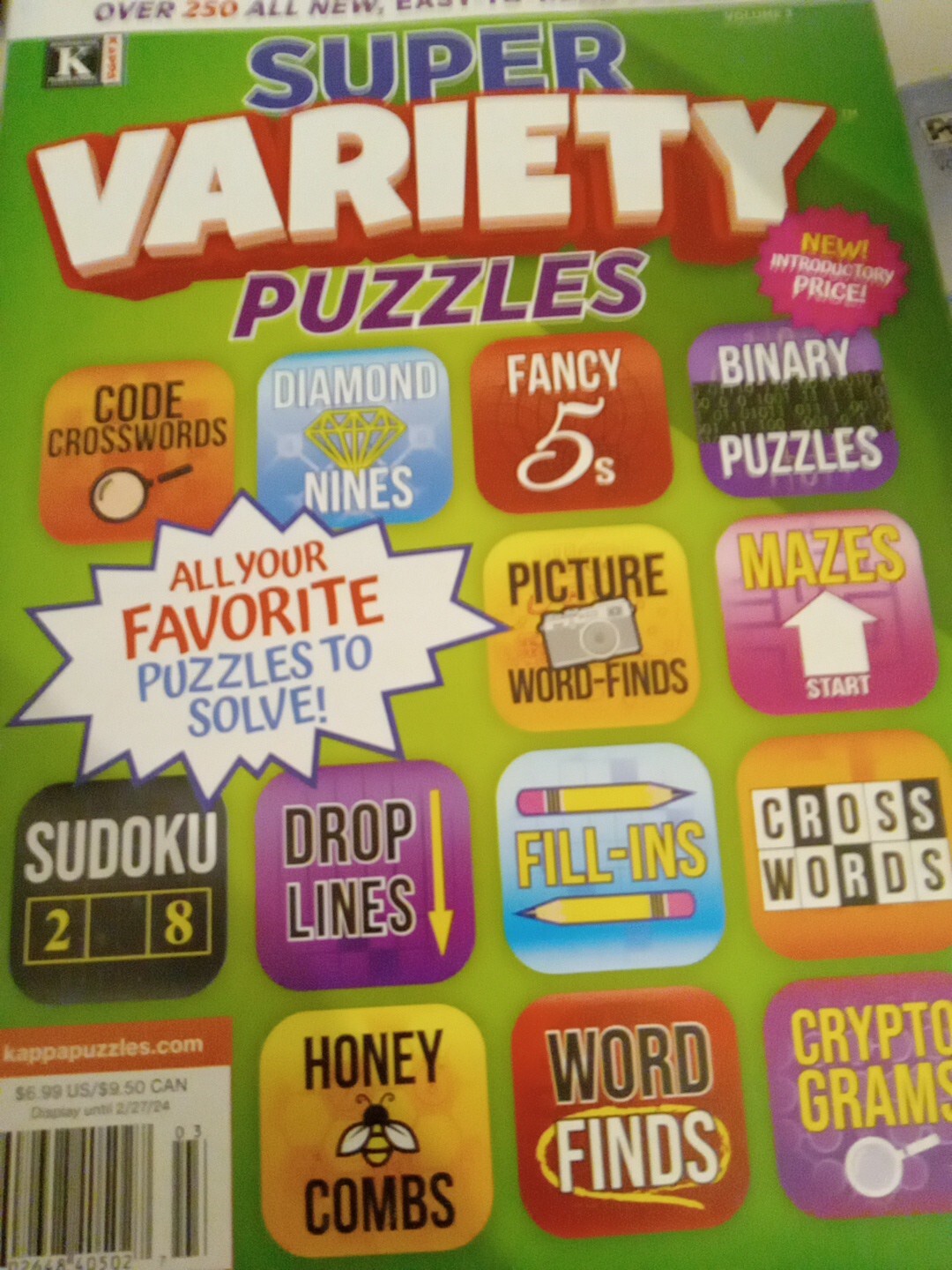 Super Variety Puzzles Volume 3
