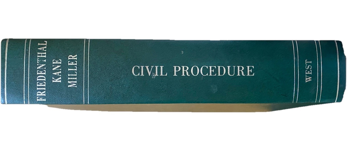 CIVIL PROCEDURE 2nd Edition Hornbook Series Jack H. Friedenthal & Mary Kay Kane