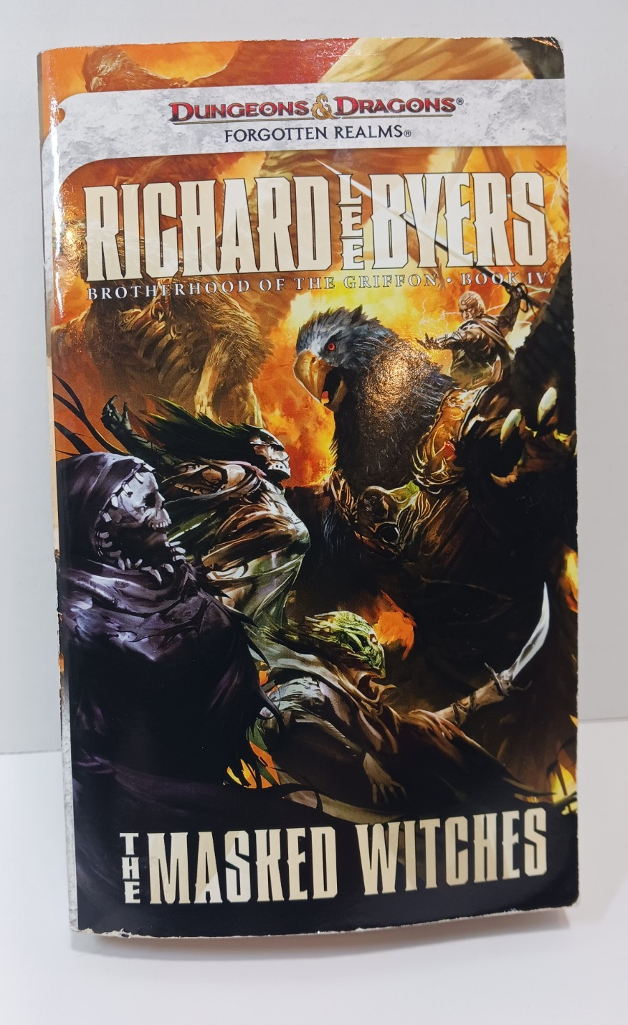 The Masked Witches Brotherhood of the Griffon Book 4 MMPB Richard Byers 2012 1st