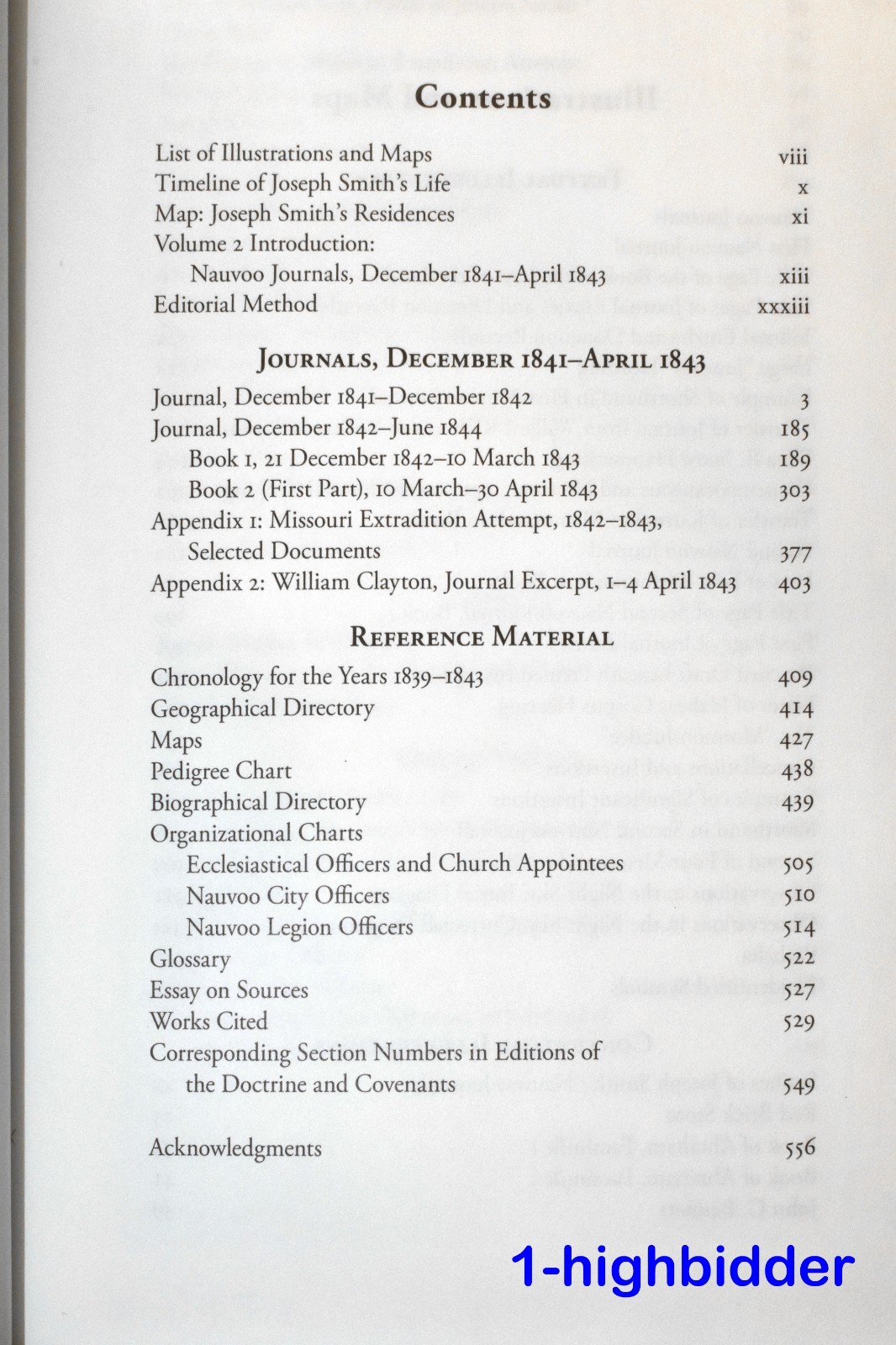 LIKE NEW! Joseph Smith Papers Journals V.2 1841-1843 2011 1st Ed LDS Nauvoo HCDJ