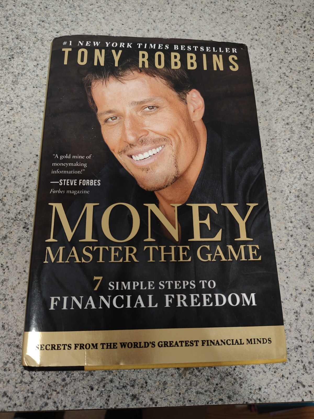 Tony Robbins Financial Freedom: MONEY Master the Game: 7 Simple Steps Hardback