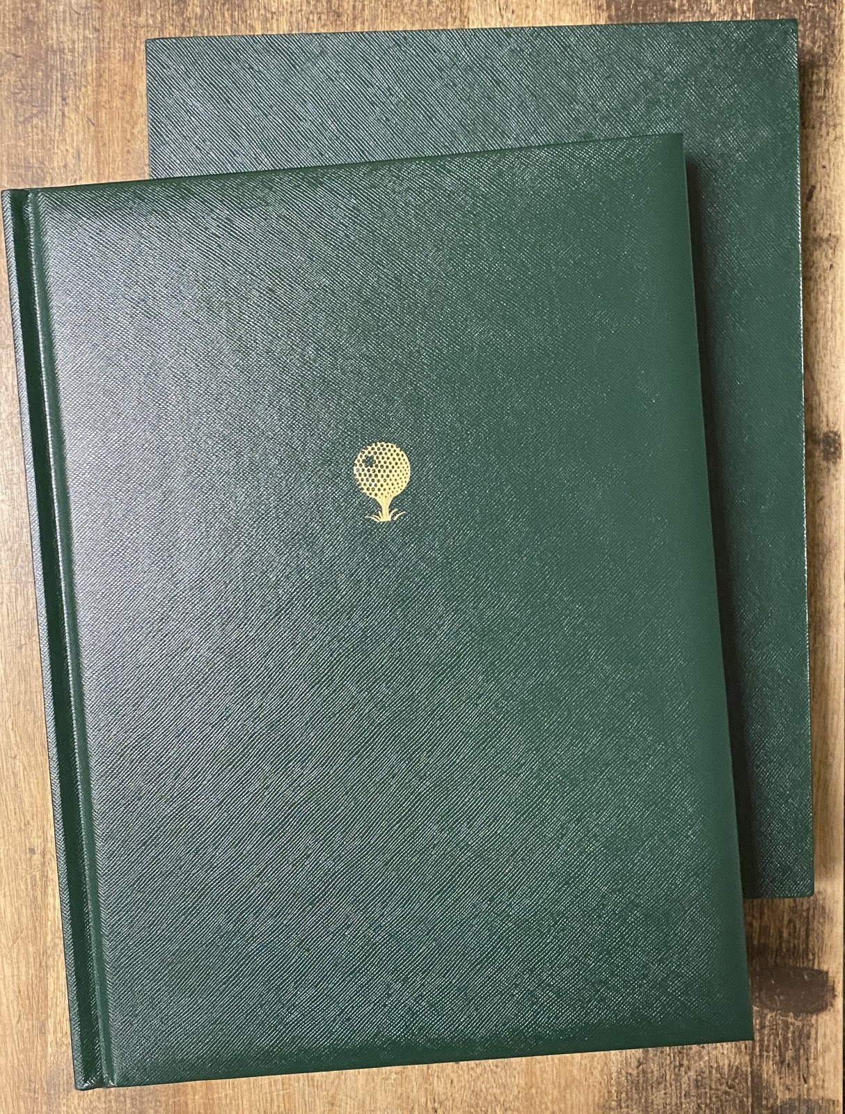 John de St. Jorre & Anthony Edgeworth Legendary Golf Clubs EAST leatherbound
