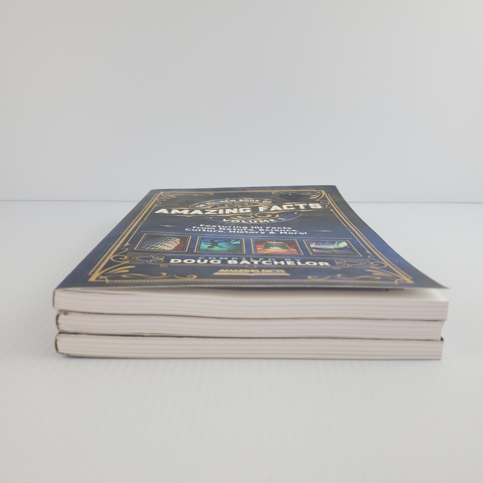 Lot of 3 All-New Book of Amazing Facts Volume 1, 2 and 3 By Doug Batchelor USED