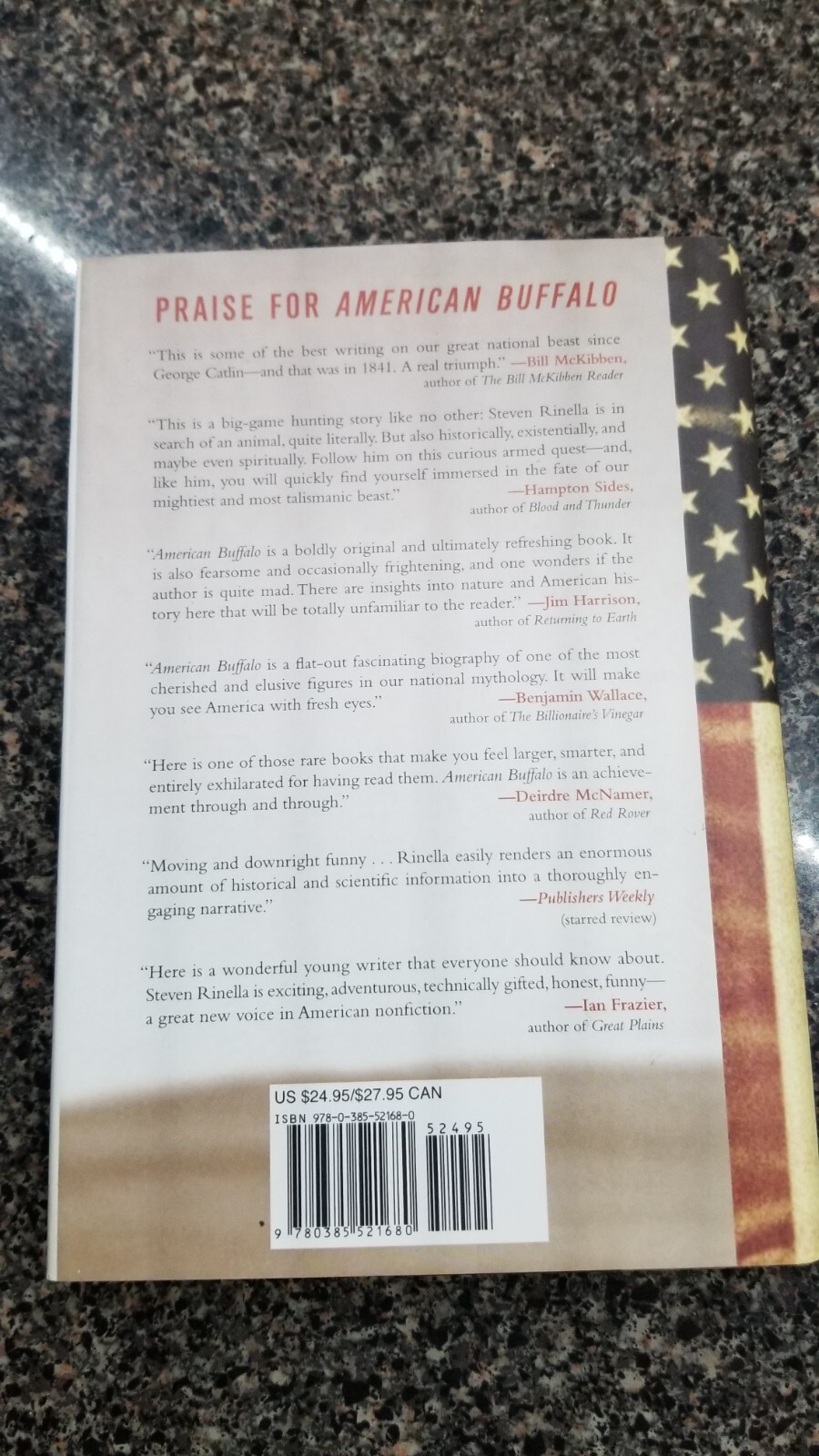 American Buffalo by Steven Rinella, 1st Edition/1st Print MeatEater