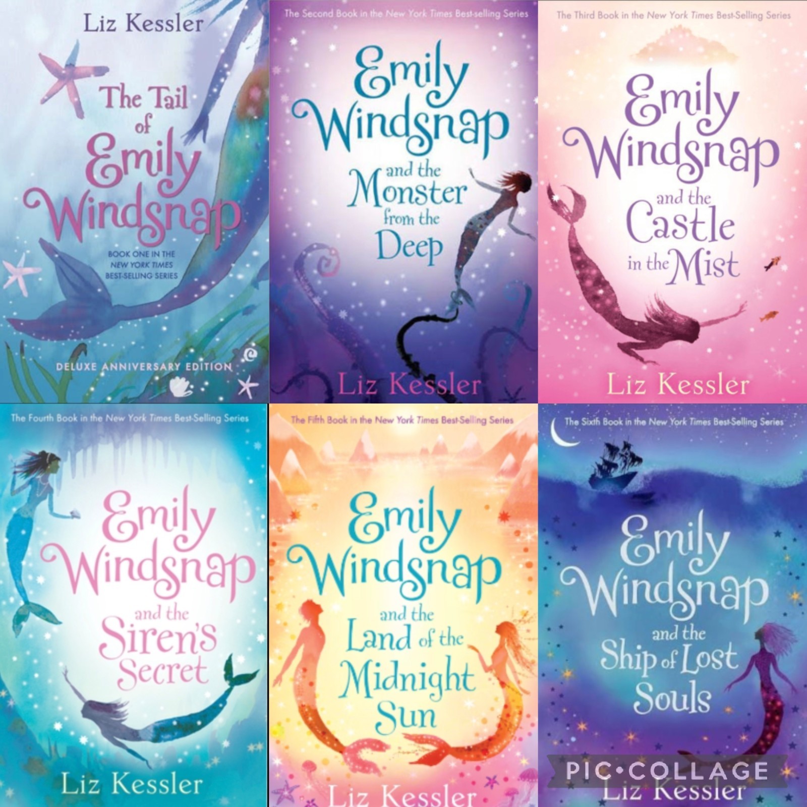 EMILY WINDSNAP Mermaid Series #1-6 Paperback Set *6* Fantasy by Liz Kessler
